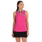 London Pink Tank Top - SwingDish Women's Golf and Tennis Tank Top