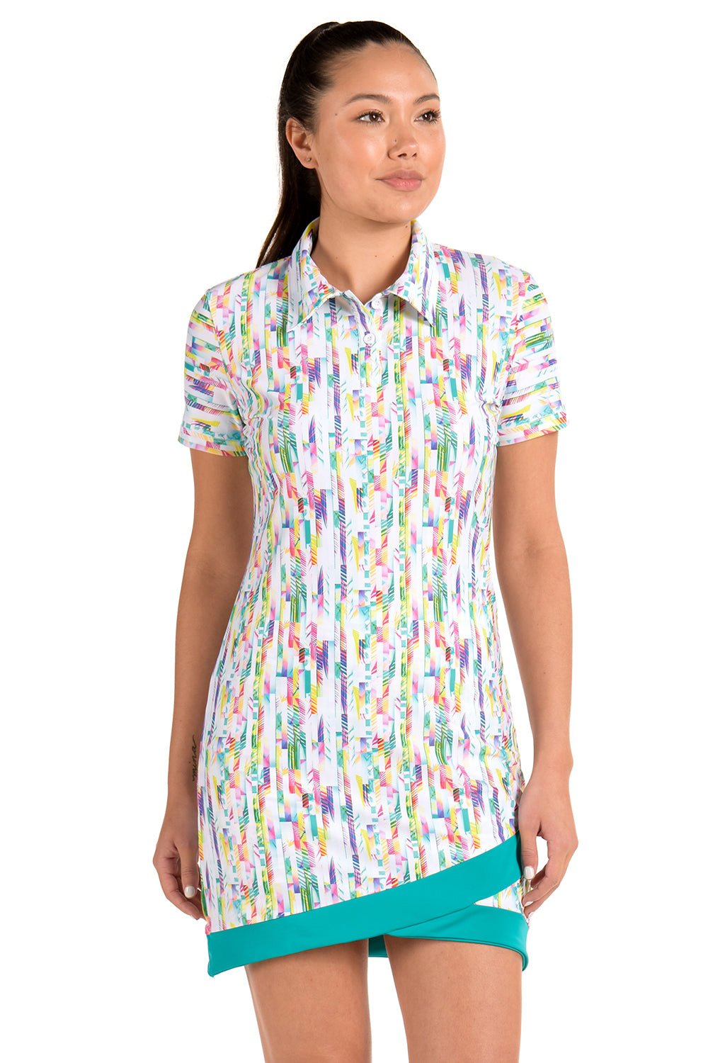 Mara Print Dress - SwingDish Women's Golf and Tennis Dress