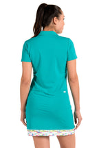 Mara Teal Dress - SwingDish Women's Golf and Tennis Dress