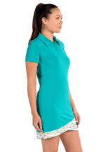 Mara Teal Dress - SwingDish Women's Golf and Tennis Dress
