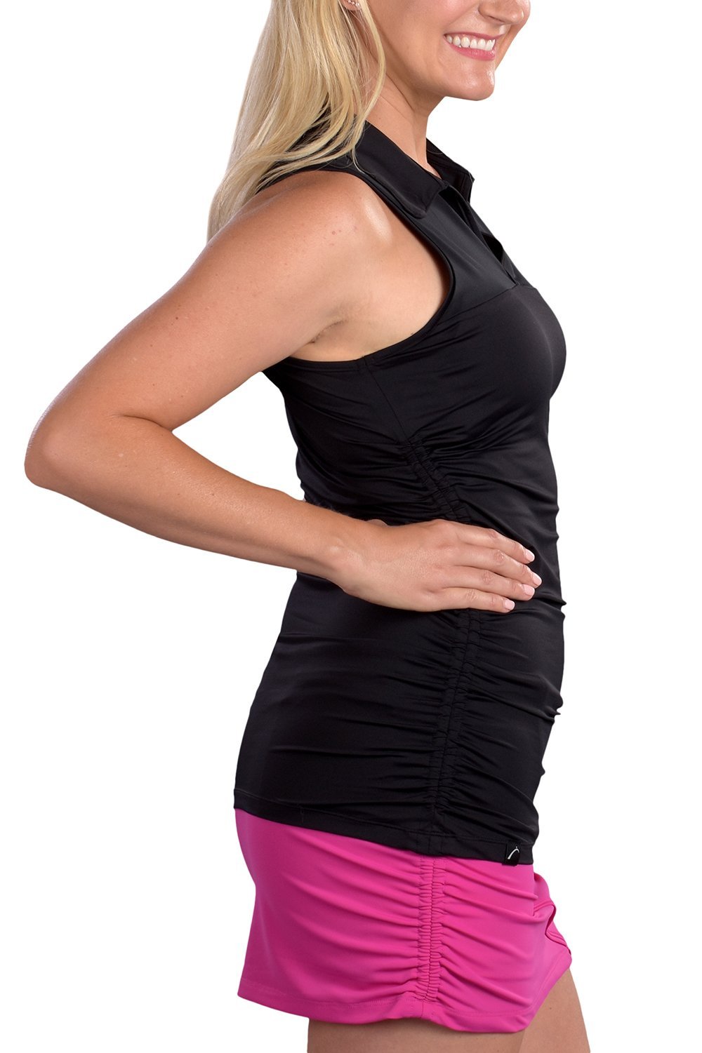 Woman Wearing SwingDish Melissa Black Product View 6