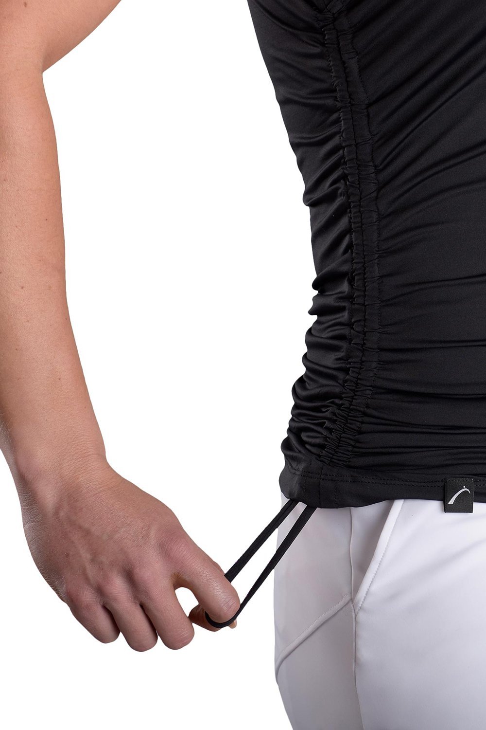 Woman Wearing SwingDish Melissa Black Product View 4