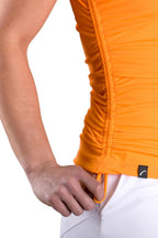 Woman Wearing SwingDish Melissa Orange Product View 3