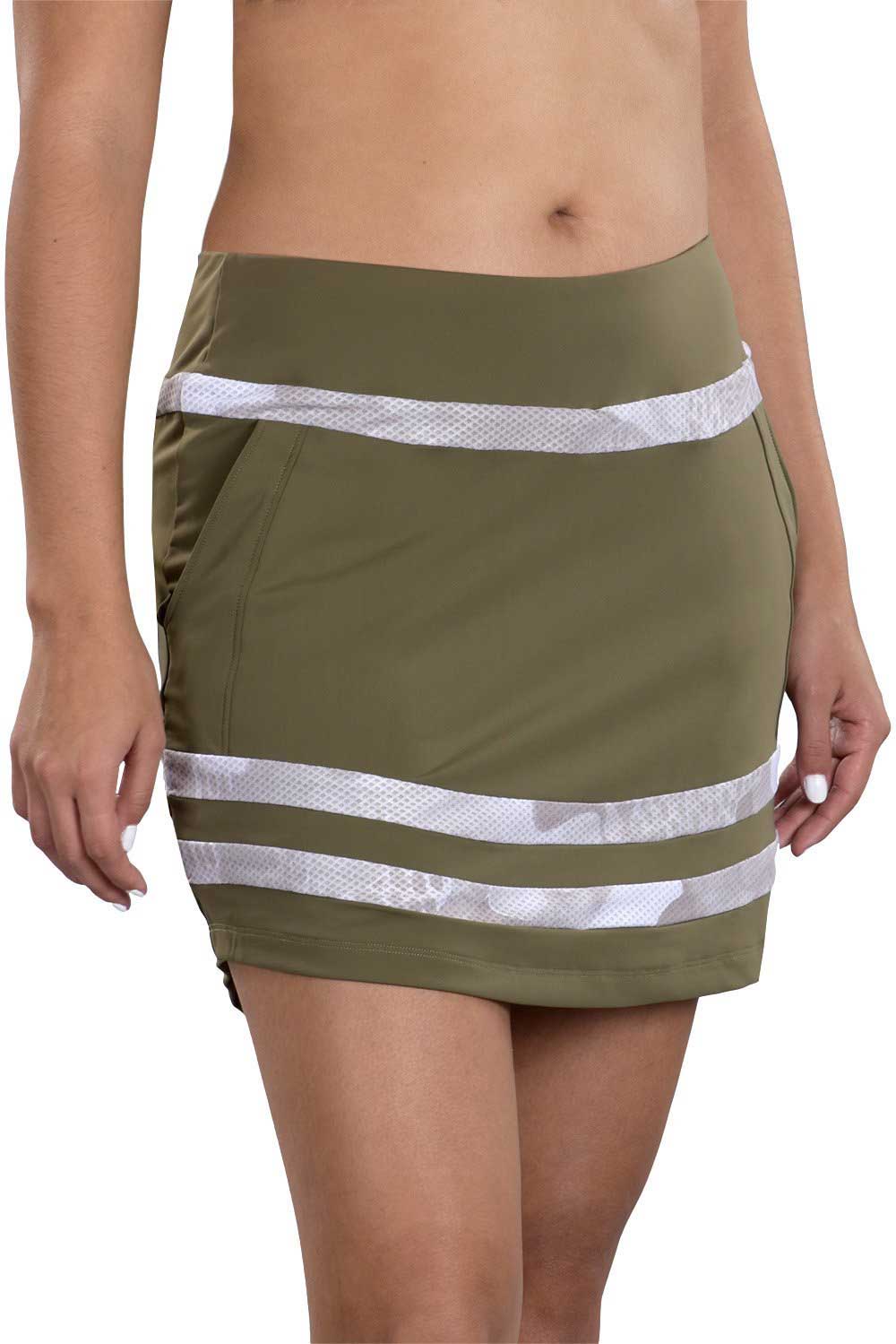 Olive Kaki Skirt - SwingDish