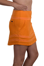 Woman Wearing SwingDish Olive - Orange Product View 3