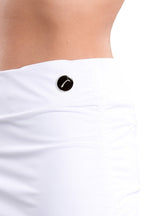 Olivia White Skort - SwingDish Women's Golf and Tennis Skorts