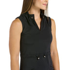 Paulette Black Dress - SwingDish Women's Golf and Tennis Dress