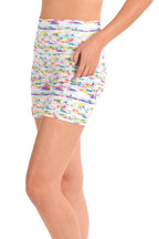 Rose Print Undershort - SwingDish Women's Golf and Tennis Shorts