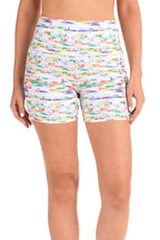 Rose Print Undershort - SwingDish Women's Golf and Tennis Shorts