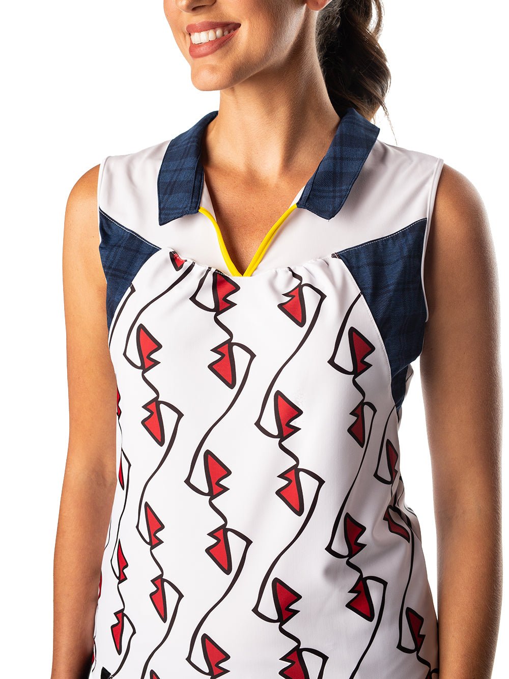 Savannah Sleeveless Top - SwingDish Women's Golf and Tennis Tops