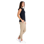 Serena Black Top - SwingDish Women's Golf and Tennis Top