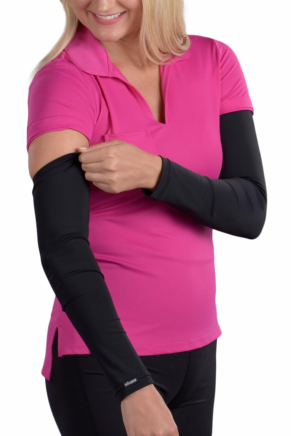 Sleeve It - SPF Arm Protection - Black - SwingDish