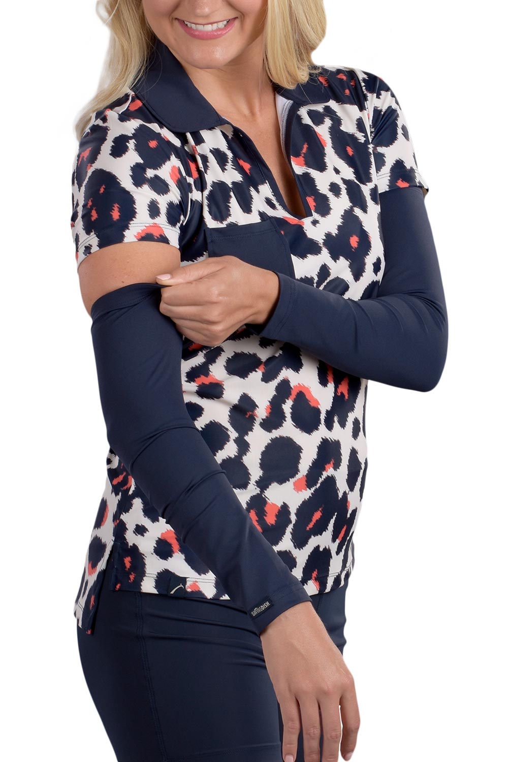 Sleeve It - SPF Arm Protection - Navy - SwingDish