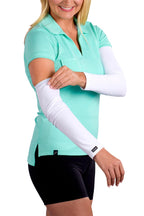 Sleeve It - SPF Arm Protection - White - SwingDish