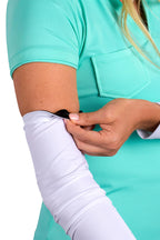 Sleeve It - SPF Arm Protection - White - SwingDish
