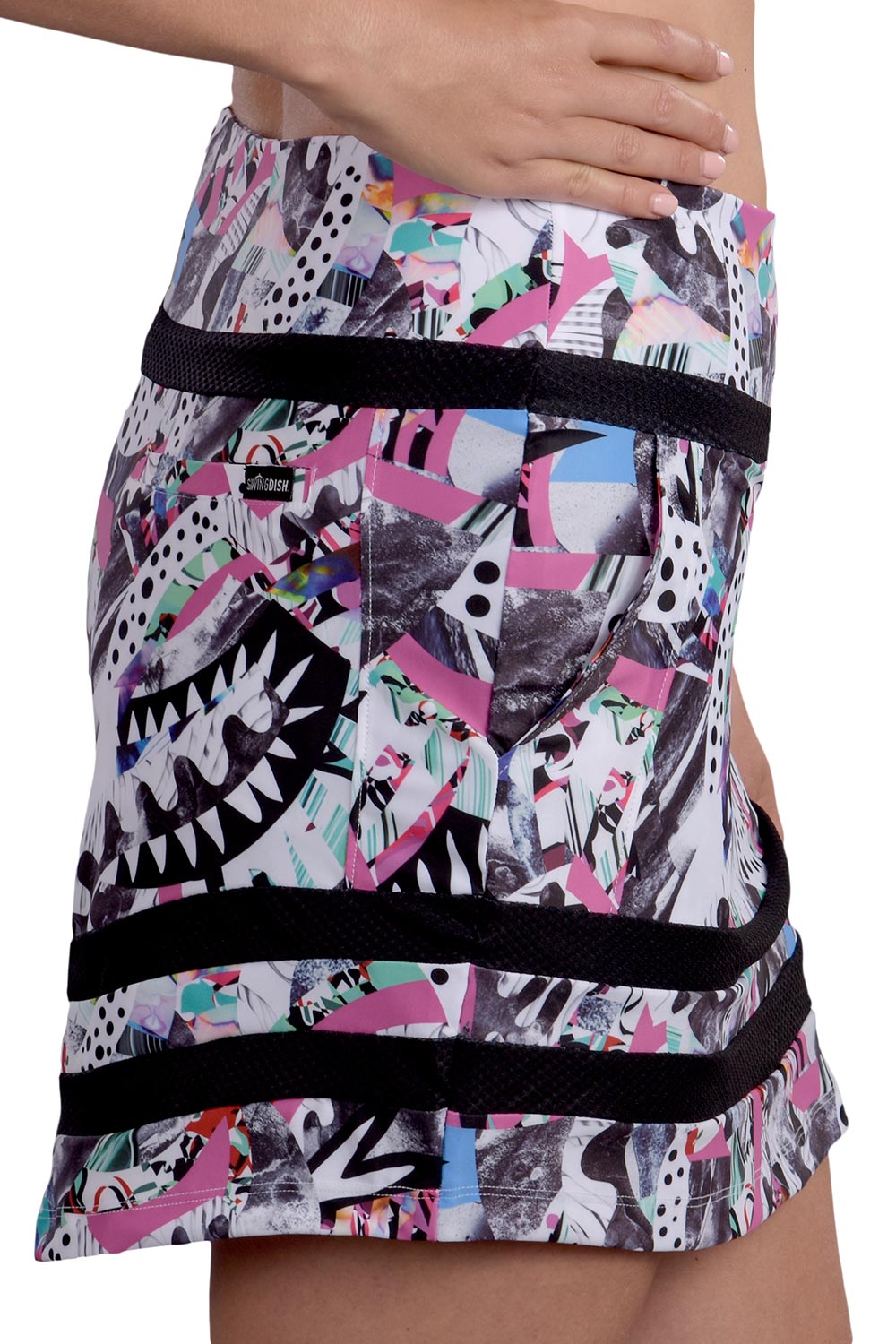 Tempo Olive Skort - SwingDish