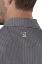 Toby Legend Black Polo - Athletic Fit - SwingDish Women's Golf and Tennis TRUE