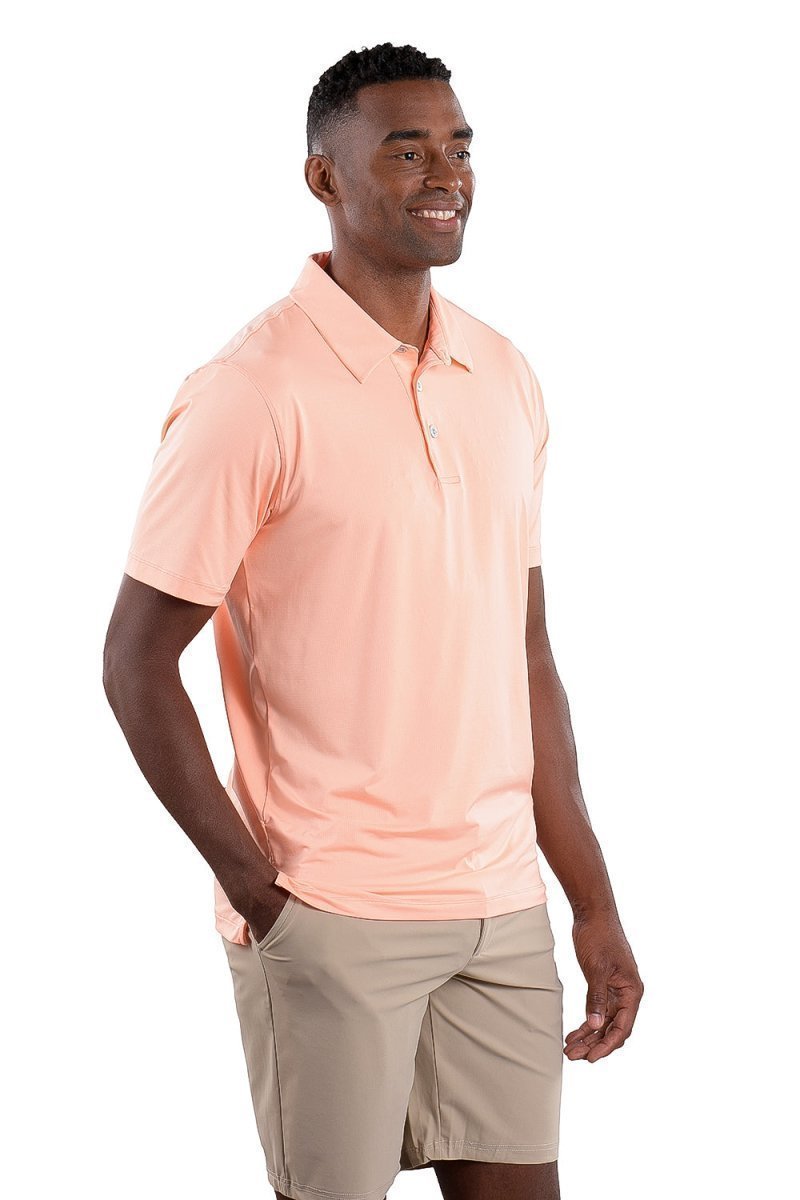 Toby Polo In Ares Coral - Comfort Fit - FINAL SALE