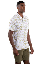 Toby Polo Palm Tree Print - SwingDish Women's Golf and Tennis TRUE