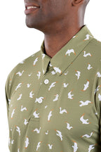 Toby Polo Seagull Print - FINAL SALE
