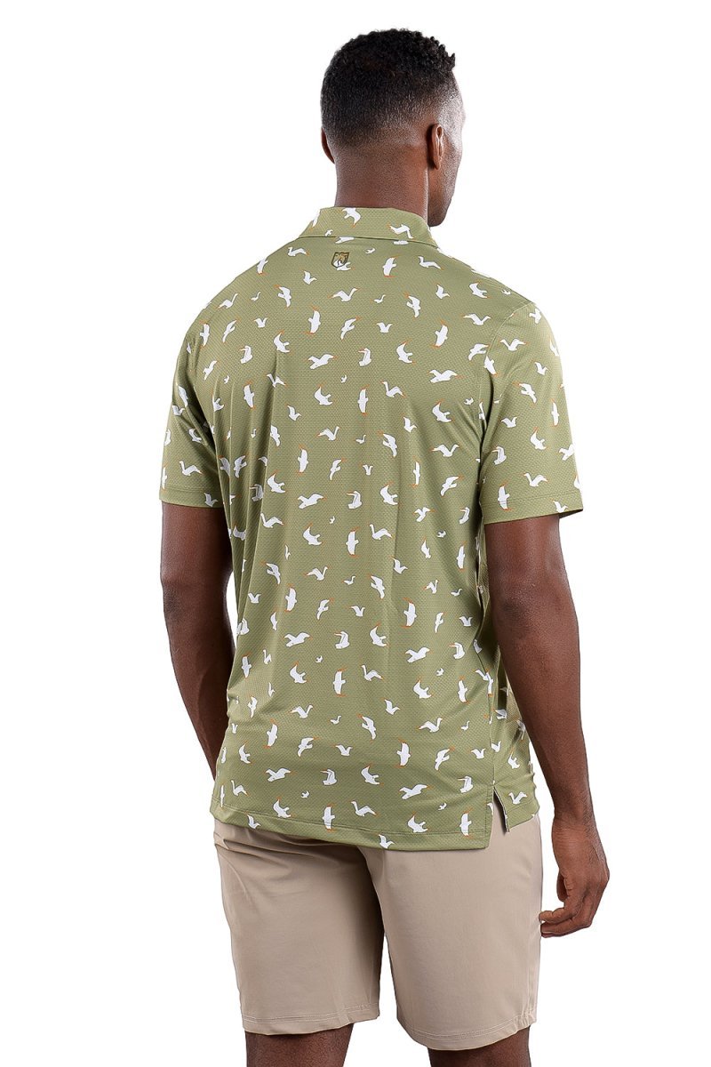 Toby Polo Seagull Print - SwingDish Women's Golf and Tennis TRUE