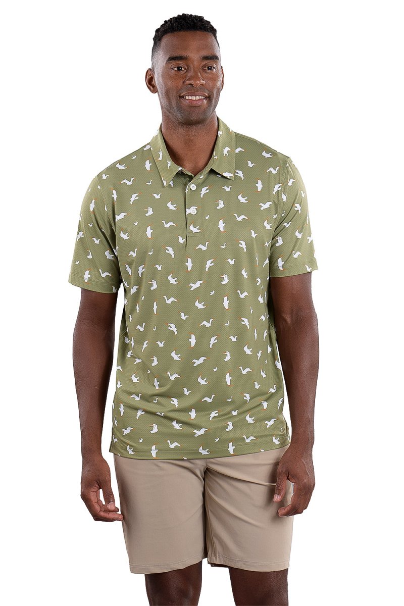 Toby Polo Seagull Print - SwingDish Women's Golf and Tennis TRUE