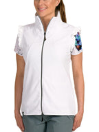 Woman Wearing SwingDish Valerie White - FINAL SALE Product View 1